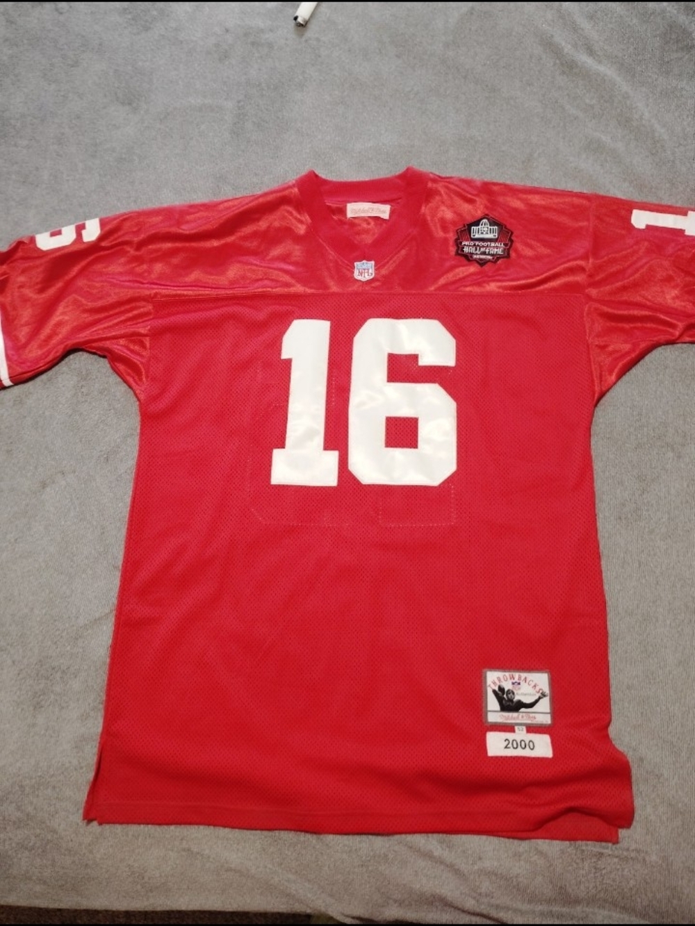 Mitchell & Ness Joe Montana Hall of Fame Jersey